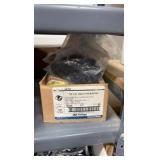 Electrical hardware on 5 shelves and top