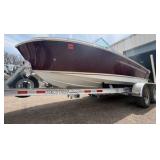 1972 Century Resorter Boat & 2017 Ventura Trailer