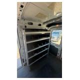 2015 Ford Transit with ladder rack and tool rack inside