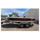 1972 Century Resorter Boat & 2017 Ventura Trailer