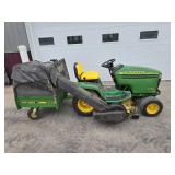 John Deere LX288 With GT235 Hood