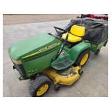 John Deere LX288 With GT235 Hood