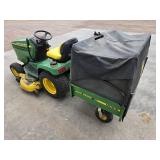 John Deere LX288 With GT235 Hood