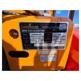 Landhoner Mini Excavator LHR-ME-10X1