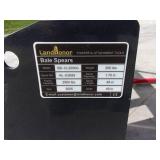 Landhoner Bale Spear- Skid Steer