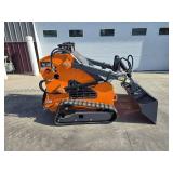 Landhoner Mini Skid Steer Loader  ME380 Orange