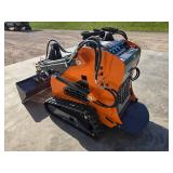 Landhoner Mini Skid Steer Loader  ME380 Orange
