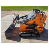 Landhoner Mini Skid Steer Loader  ME380 Orange