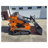 Landhoner Mini Skid Steer Loader  ME380 Orange
