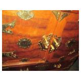 Vintage Asian Tansu Burlwood Chest ...
