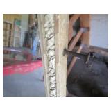 Vintage Provincial style wood frame...