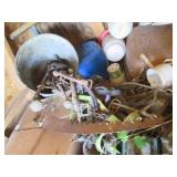 Vintage metal farm animal gear, chi...