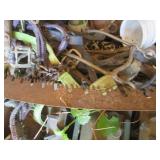 Vintage metal farm animal gear, chi...