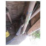 Electric weed eater, Assorted shove...