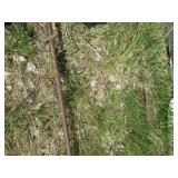 Vintage metal hay bale elevator wit...