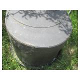 Large plastic stock tank/watering t...
