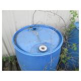 Pair of 55-gallon drums setup for w...
