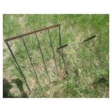 Pair of vintage metal Hay holders...