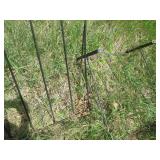Pair of vintage metal Hay holders...