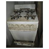 Roper gas slide in range oven...