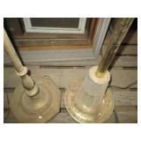Trio of Vintage brass tone free-sta...