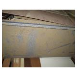 Vintage wood buffet cabinet with St...