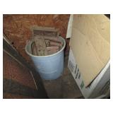 Home made Wood Shop storage shelf w...