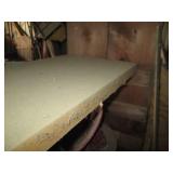 Home made Wood Shop storage shelf w...