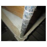 Plastic and metal adjustable 3-tier...