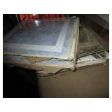 Misc peel n stick tile, mirror tile...