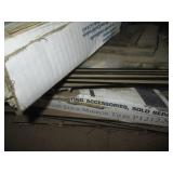 Misc peel n stick tile, mirror tile...