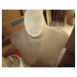 Vintage plastic mold style female b...