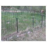 350 ft Coated metal fencing, each pa...
