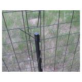 350 ft Coated metal fencing, each pa...