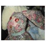 Hand stitched animals and dolls plu...