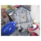Assortment of wood fish, wall hangi...