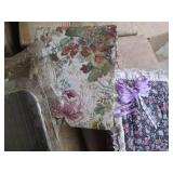 Misc Wood pieces, crystal picture f...