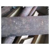 Misc Wood pieces, crystal picture f...