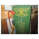 Wood John Deere Outdoor Thermometer...