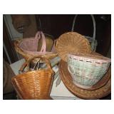 Beautiful bundle of baskets in a va...