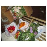 Large quantity of assorted faux fru...