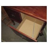 Vintage Upholstered wingback chair,...