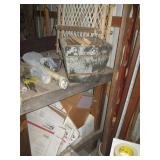 Wood framed adjustable baby/pet gat...