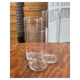 Assorted Glass Vases