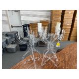 Acrylic Table Candelabra