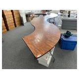 4x Half Moon Tables