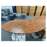 4x Half Moon Tables