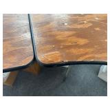 4x Half Moon Tables