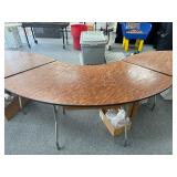 4x Half Moon Tables