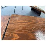 4x Half Moon Tables